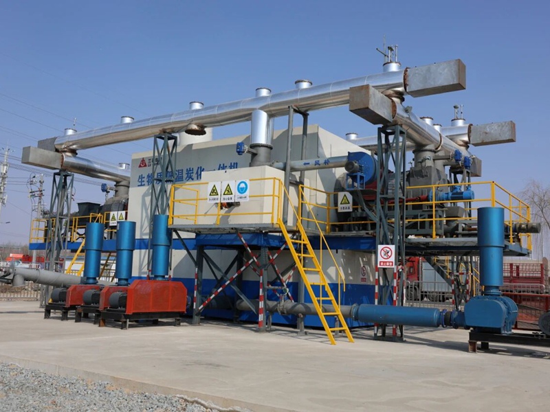 Household Waste (Biomass) Low-Temperature Carbonization and Resource Utilization Overall Technology and Equipment