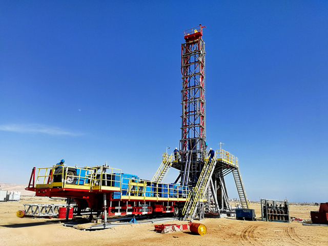 750HP Trailer-Mounted Drilling Rig