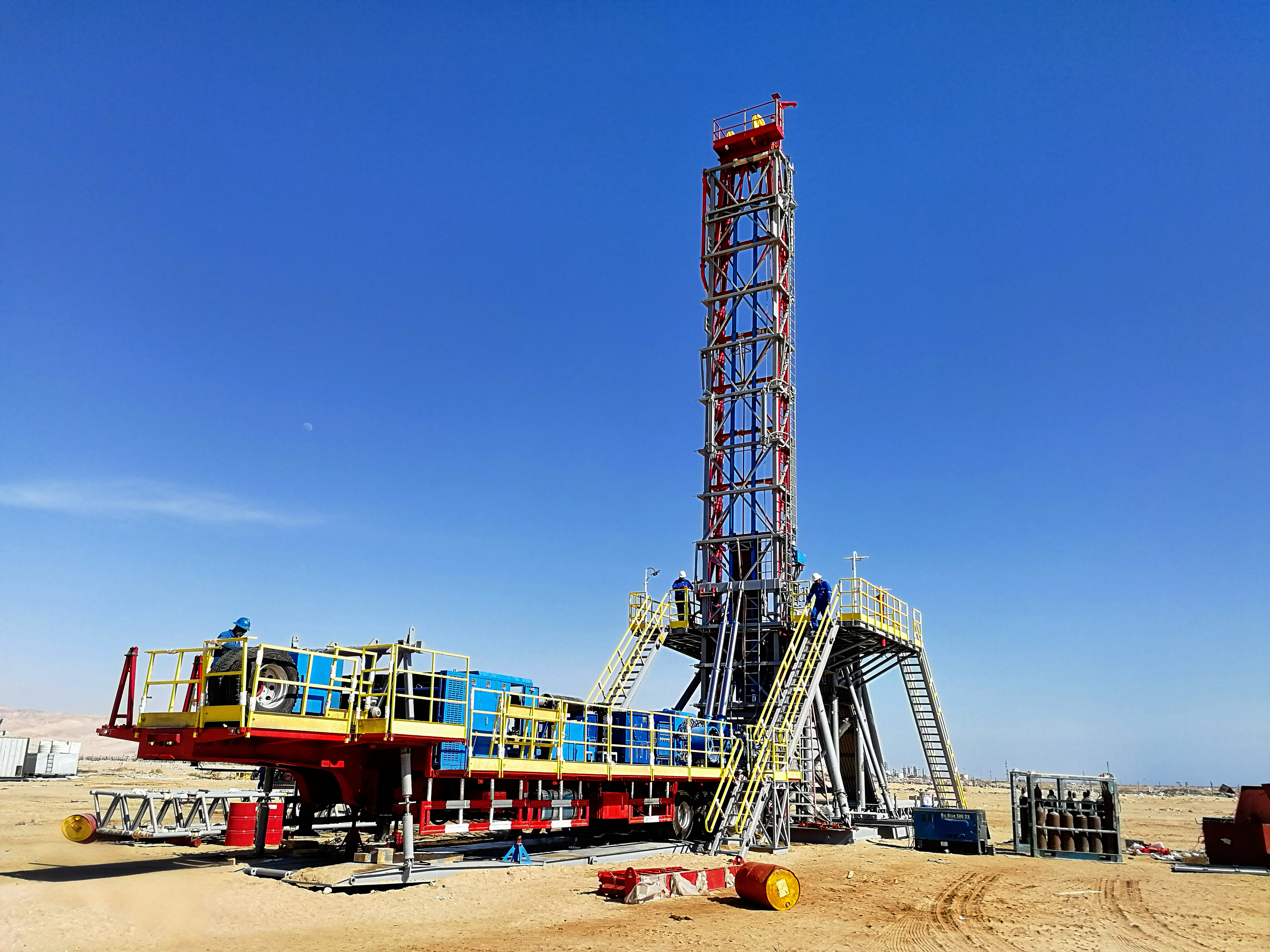 750HP Trailer-Mounted Drilling Rig