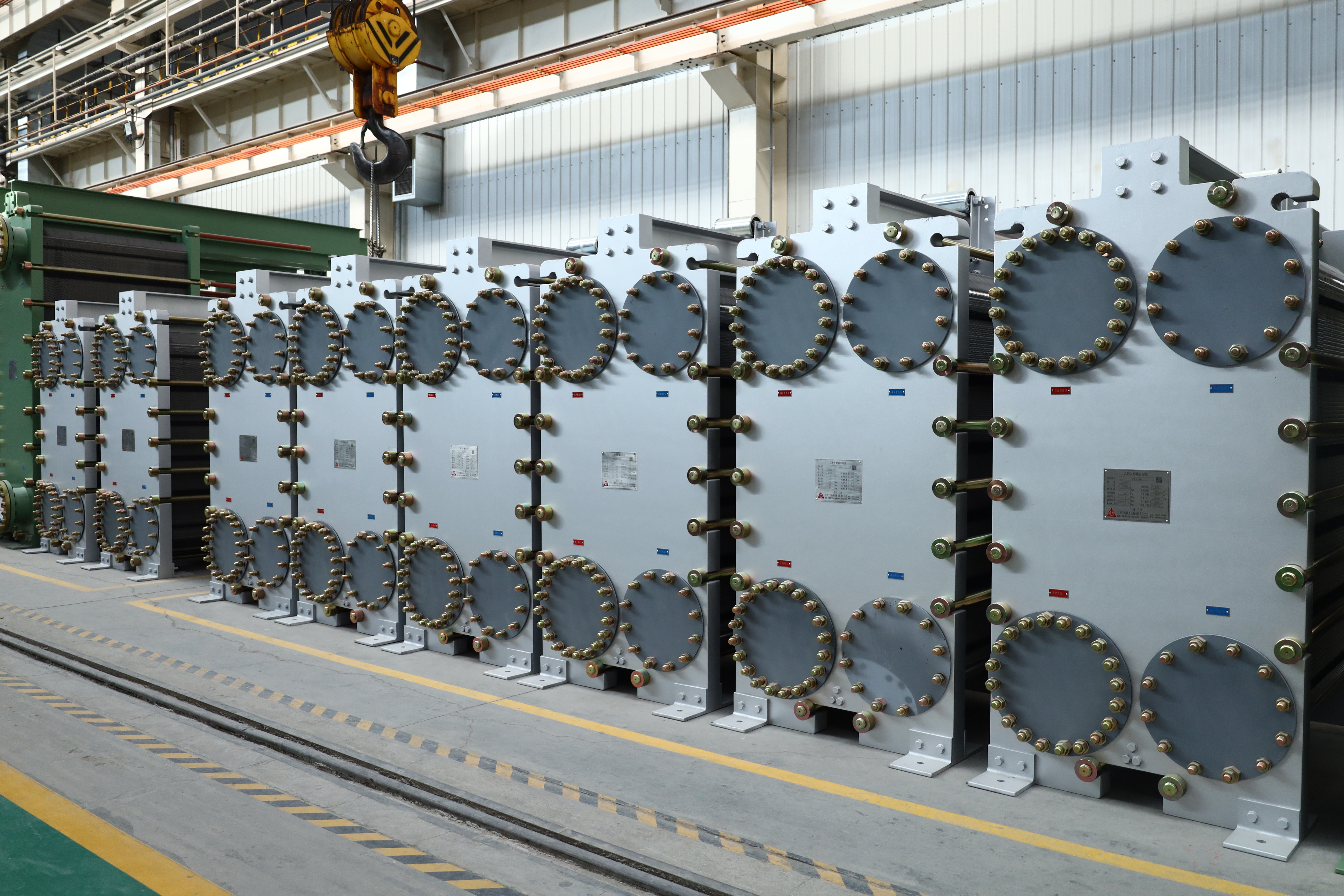 36 Plate Heat Exchangers Ready for Shipment