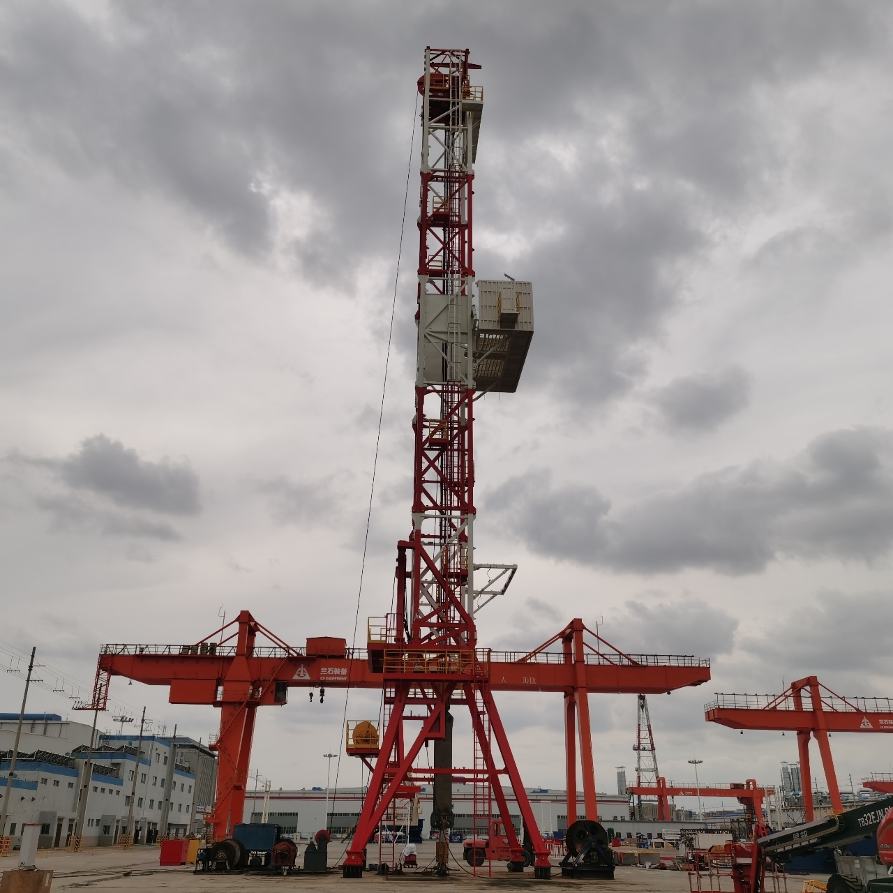 The Offshore Platform Modular Drilling Rig Project undertaken by LSPE has entered the critical testing phase